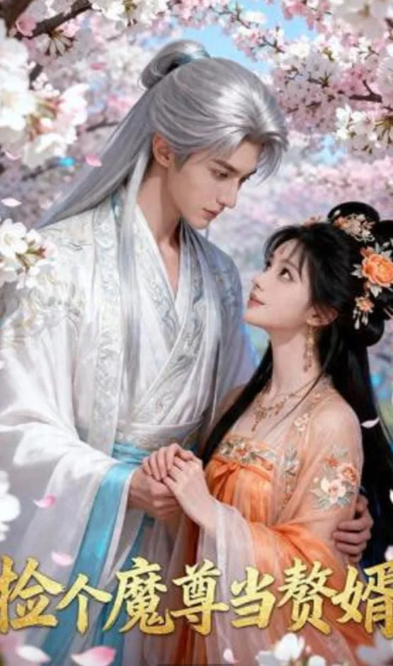 捡个魔尊当赘婿海报