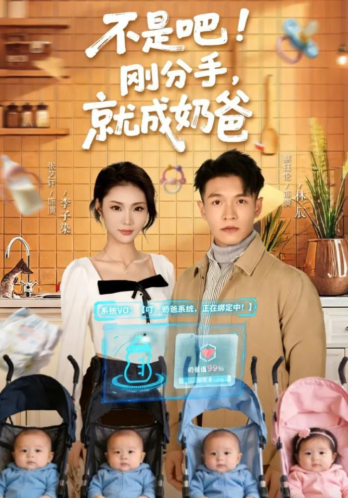 不是吧！刚分手，就成奶爸(不是吧刚分手就成奶爸)海报