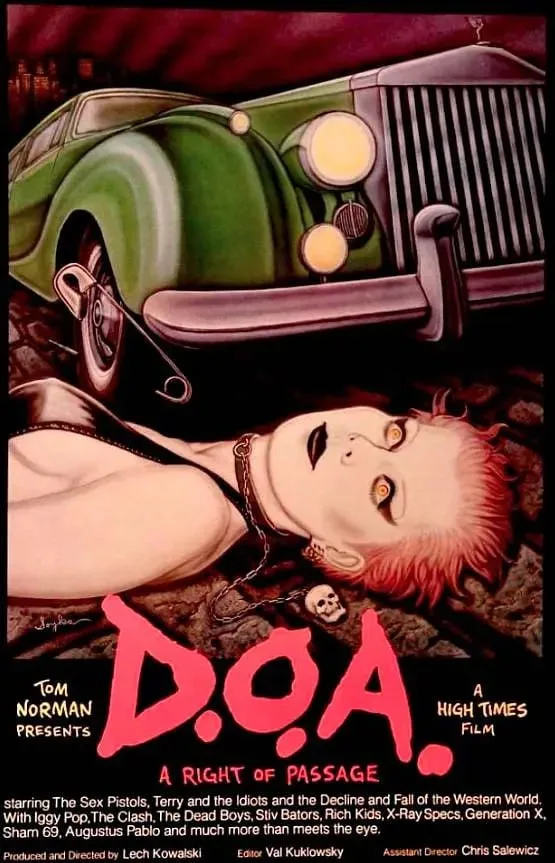 到货即损 D.O.A. 1980海报