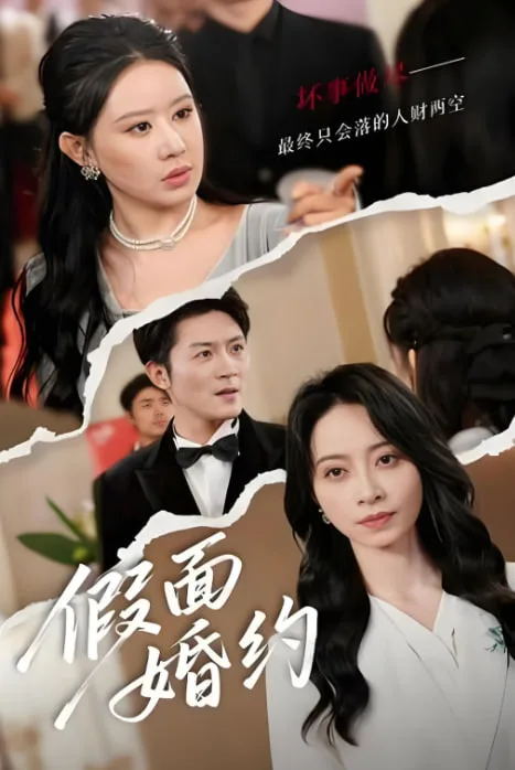 假面婚约海报