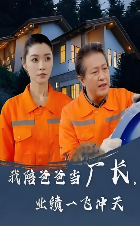我陪爸爸当厂长，业绩一飞冲天海报