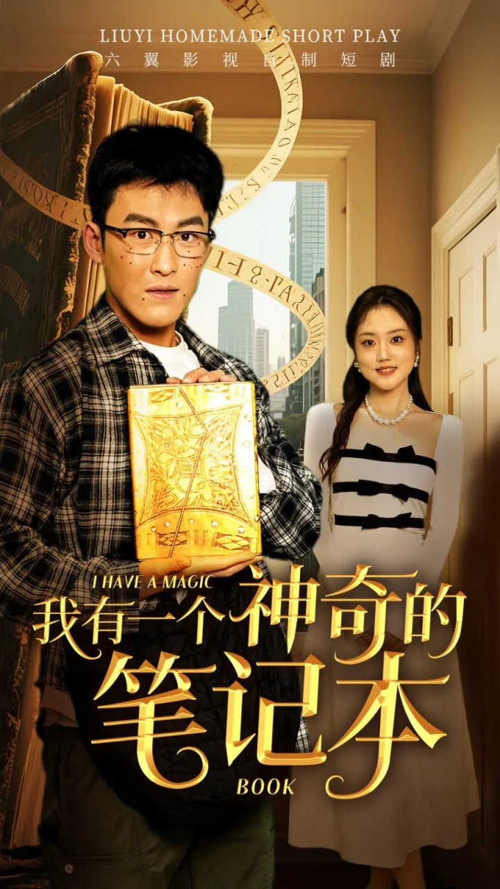 我有一个神奇的笔记本海报